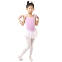 Kid Girl Gymnastics Dance Leotard Clothes Dress Children Ballet Tutu Dresses 4-11Y ILML