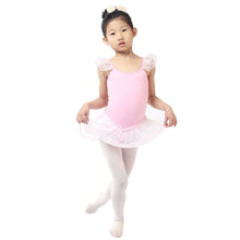 Kid Girl Gymnastics Dance Leotard Clothes Dress Children Ballet Tutu Dresses 4-11Y ILML