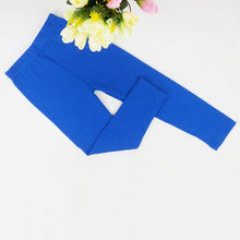 Kid Girls Solid Candy Color Warm Pants Children Tights Trousers Underpants ILML