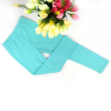 Kid Girls Solid Candy Color Warm Pants Children Tights Trousers Underpants ILML