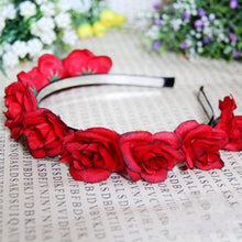 Kids Baby Girls Floral Flower Headwear Headbands Crown Wreath Hair Decor Hairbands PY ILML