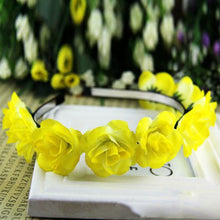 Kids Baby Girls Floral Flower Headwear Headbands Crown Wreath Hair Decor Hairbands PY ILML