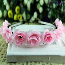 Kids Baby Girls Floral Flower Headwear Headbands Crown Wreath Hair Decor Hairbands PY ILML