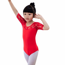Kids Girls Ballet Dance Dancewear Gymnastics Leotard Lace Skirt Tutu Strap Dress P1 ILML
