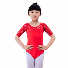 Kids Girls Ballet Dance Dancewear Gymnastics Leotard Lace Skirt Tutu Strap Dress P1 ILML