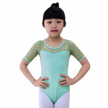 Kids Girls Ballet Dance Dancewear Gymnastics Leotard Lace Skirt Tutu Strap Dress P1 ILML