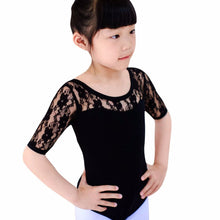 Kids Girls Ballet Dance Dancewear Gymnastics Leotard Lace Skirt Tutu Strap Dress P1 ILML