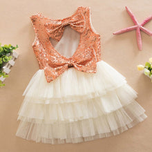 Kids Girls Clothes Baby Dresses Princess Sequined Bow Party Pageant Wedding Tulle Tutu Cake Evening Dress For Girl 1-6Years ILML