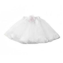 Kids Girls Flower Tulle Tutu Skirt Party Ballet Dancewear Skirts Pettiskirt Costume PY  ILML