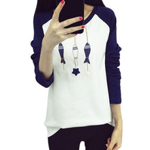 Korean College Wind Women Hoodies Cartoon Cat Sweatshirts Loose Printed Harajuku Hoodie Sudaderas ILML