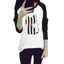 Korean College Wind Women Hoodies Cartoon Cat Sweatshirts Loose Printed Harajuku Hoodie Sudaderas ILML