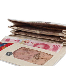 Leather Wallet Women Wallet men Paris Tower London British Flag Pattern Long Purse Clutch Wallets Bag Card Holder ILML