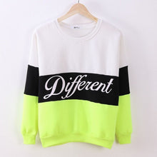 Letter Printed Women Pullovers Tops Sweat Shirt Blouse Sweater Thick Tracksuits Sudaderas Clothes ILML