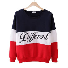 Letter Printed Women Pullovers Tops Sweat Shirt Blouse Sweater Thick Tracksuits Sudaderas Clothes ILML