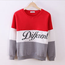 Letter Printed Women Pullovers Tops Sweat Shirt Blouse Sweater Thick Tracksuits Sudaderas Clothes ILML