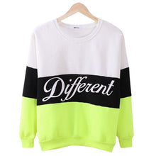 Letter Printed Women Pullovers Tops Sweat Shirt Blouse Sweater Thick Tracksuits Sudaderas Clothes ILML