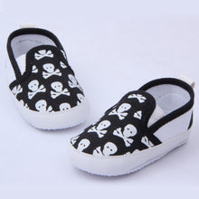 Lovely Baby Boys Girls First Walkers Shoes Toddler Skull Antislip Soft Sole Kids Infant Shoe 0-12 Months ILML