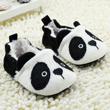 Lovely Cartoon Panda Baby Girls Boy Infant Crochet Knitted Soft Crib Shoes First Walkers 0-18 Months  ILML