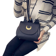 Lovely Cute Sailor Moon Women Shoulder Bag Ladies Cat ears Luna Leather Chain Hbag Tote Purse Wallet Crossbody Messenger ILML