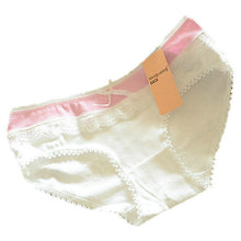 Lovely Women\'ulti-Colors Cotton Soft Lace Bow-knot Briefs Underwear Knickers ILML