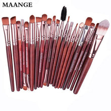 MAANGE 20 Pcs Famous Professional makeup brushes eyebrow makeup hair brush pen eyebrow foundation cleaning Cosmetic ILML