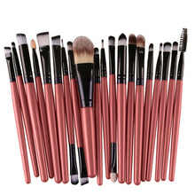 MAANGE 20 Pcs Famous Professional makeup brushes eyebrow makeup hair brush pen eyebrow foundation cleaning Cosmetic ILML