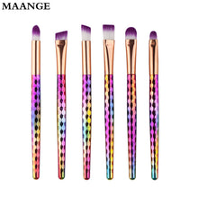 Maange Colorful rose gold makeup brushes Professional eyebrow Eyeshadow Foundation makeup brush maquillage cosmetics ILML