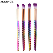 Maange Colorful rose gold makeup brushes Professional eyebrow Eyeshadow Foundation makeup brush maquillage cosmetics ILML