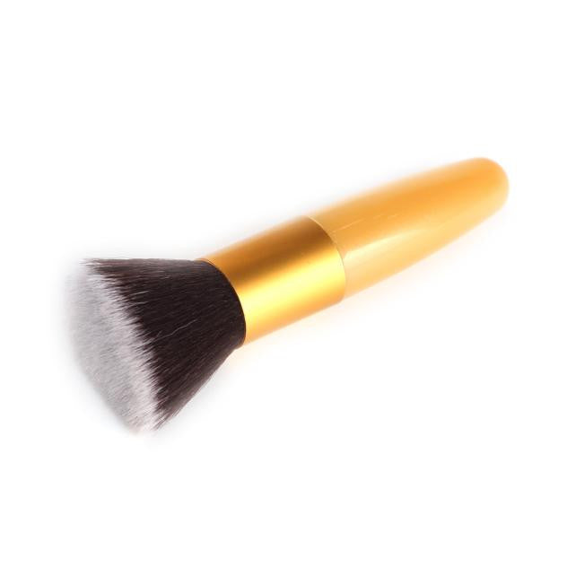 Maange Professional rose gold makeup brushes eyebrow Powder Foundation ovale makeup brush maquiagem cosmetics Tool ILML