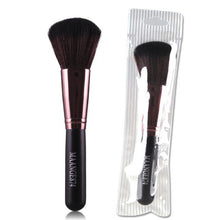 Maange Professional makeup brushes Wood rose gold Powder Foundation ovale makeup brush cleaner maquiagem cosmetics Tool ILML
