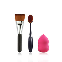 Makeup Brush Set Synthetic Professional Makeup Brushes Foundation Powder Blush Eyeliner Brushes Pincel Puff Maquiagem LE3 ILML