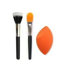 Makeup Brush Set Synthetic Professional Makeup Brushes Foundation Powder Blush Eyeliner Brushes Pincel Puff Maquiagem LE3 ILML