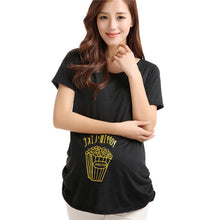 Maternity Tops Nursing Pregnancy T-shirts Cute Baby Printed Clothes For Pregnant Women P18 ILML