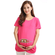 Maternity Tops Nursing Pregnancy T-shirts Cute Baby Printed Clothes For Pregnant Women P18 ILML