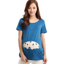 Maternity Tops Nursing Pregnancy T-shirts Cute Baby Printed Clothes For Pregnant Women P18 ILML