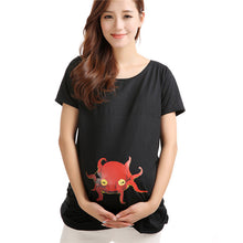Maternity Tops Nursing Pregnancy T-shirts Cute Baby Printed Clothes For Pregnant Women P18 ILML