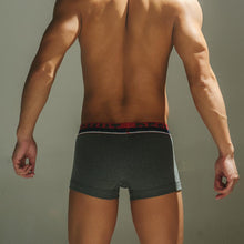 Men Boxer Underwear Bulge Pouch Boxers Shorts Solid Color Mens Underpants ILML