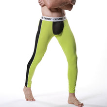 Men Modal Long Johns Spice Mesh Warm Thermal Trousers Underwear Legging Pants ILML
