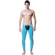 Men Modal Long Johns Spice Mesh Warm Thermal Trousers Underwear Legging Pants ILML
