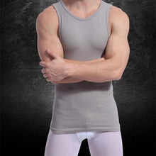 Men Muscle Fitted Body Shaper Boy Tight Stretch Vest Shirt Shapewear Casual Slimming Underwear  ILML