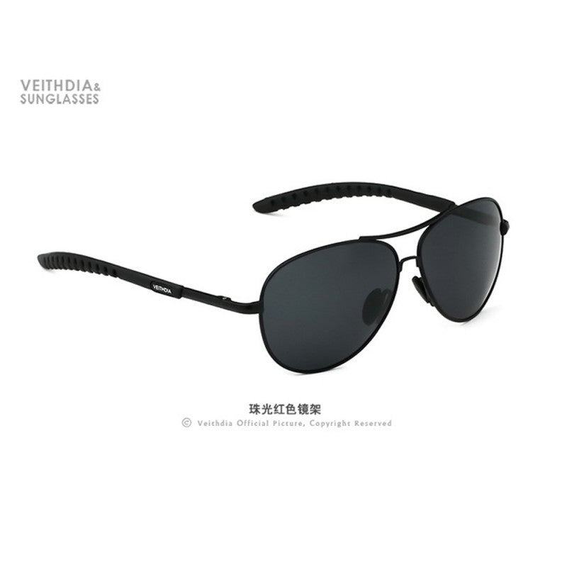 Men Polarized Sunglasses Anti-UV Driving Outdoor Goggle Eyewear Sun Glasses Oculos De Sol VEITHDIA Brand Designer ILML