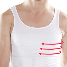 Men Shaper Vest Body Slimming Tummy Belly Waist Girdle Shirt Shapewear Underwear ILML
