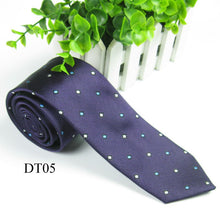 Men Silk Vogue Necktie Tie Wedding Classic Jacquard Woven Plain Skinny Lot Color PY5 ILML