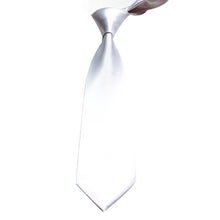 Men Ties Stylish Classic Solid Plain Polyester Silk Jacquard Woven Tie Necktie  ILML