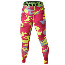 Men Tights Adult Pants Compression Performance Body Fit Leggings Trousers  ILML
