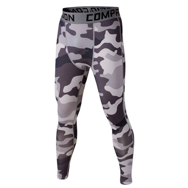 Men Tights Adult Pants Compression Performance Body Fit Leggings Trousers  ILML