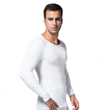 Men Tshirt Boys Ultra-Soft Body Shaper Compression Thermal Long Sleeve Under T-Shirt Top  ILML