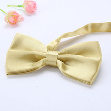 Men Tuxedo Wedding Bowties Charmeuse Adjustable Satin Party Classic Bow Ties Necktie ILML