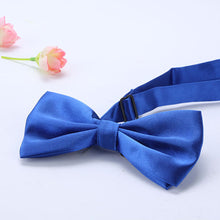 Men Tuxedo Wedding Bowties Charmeuse Adjustable Satin Party Classic Bow Ties Necktie ILML