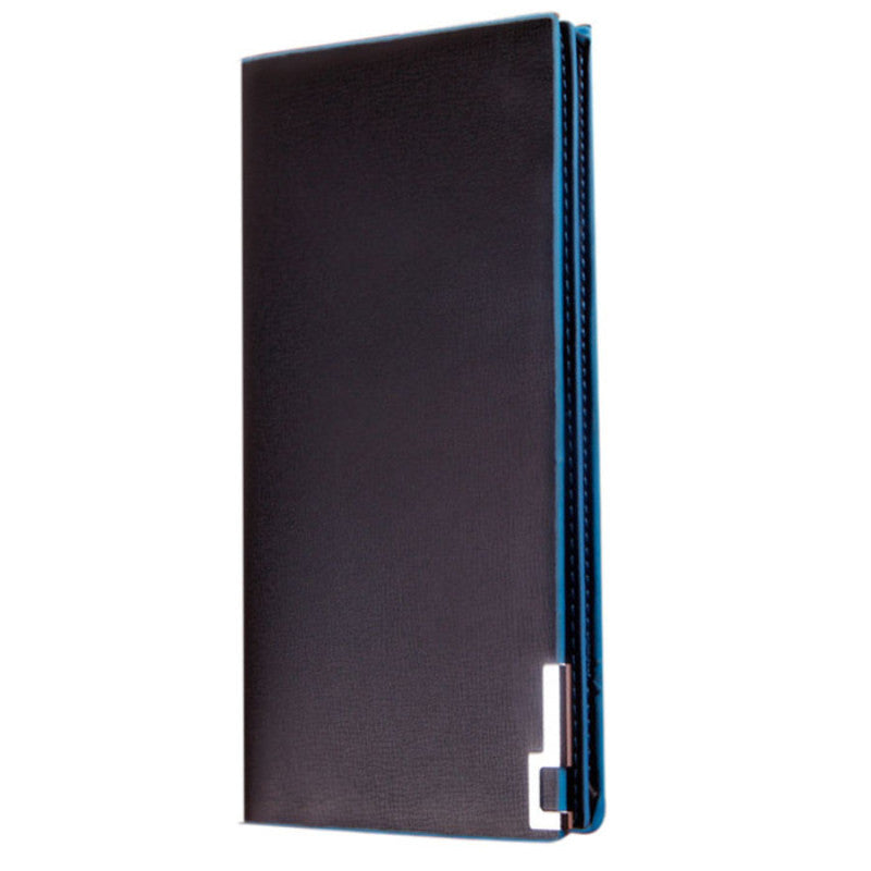 Men Wallets Long Thin Wallet Money Purses Flip Up Wallet ILML